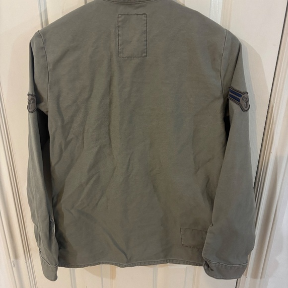 early 2000s TNA button up army shirt /jacket - Picture 3 of 4